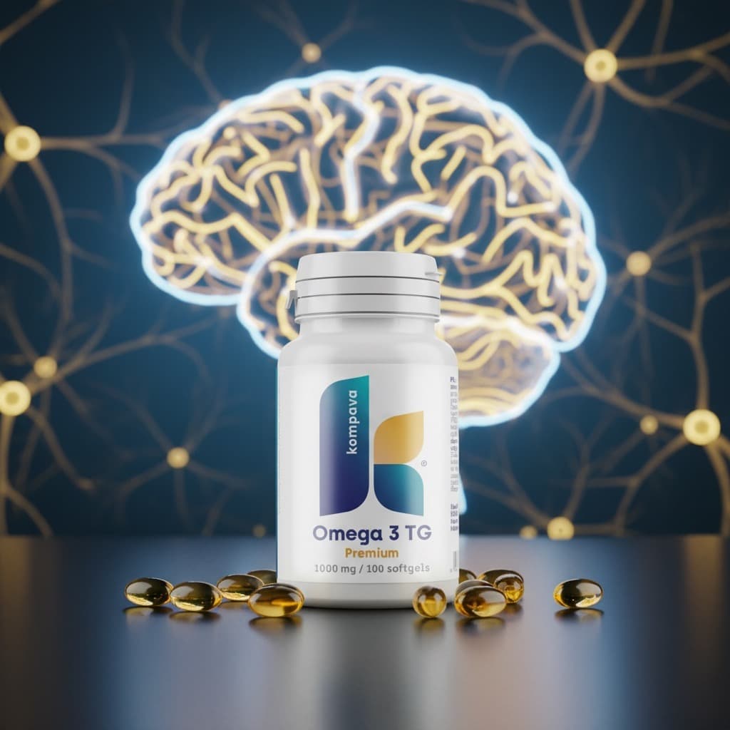 Kompava Omega 3 TG Premium 1000 mg/100 kps - náhled 3