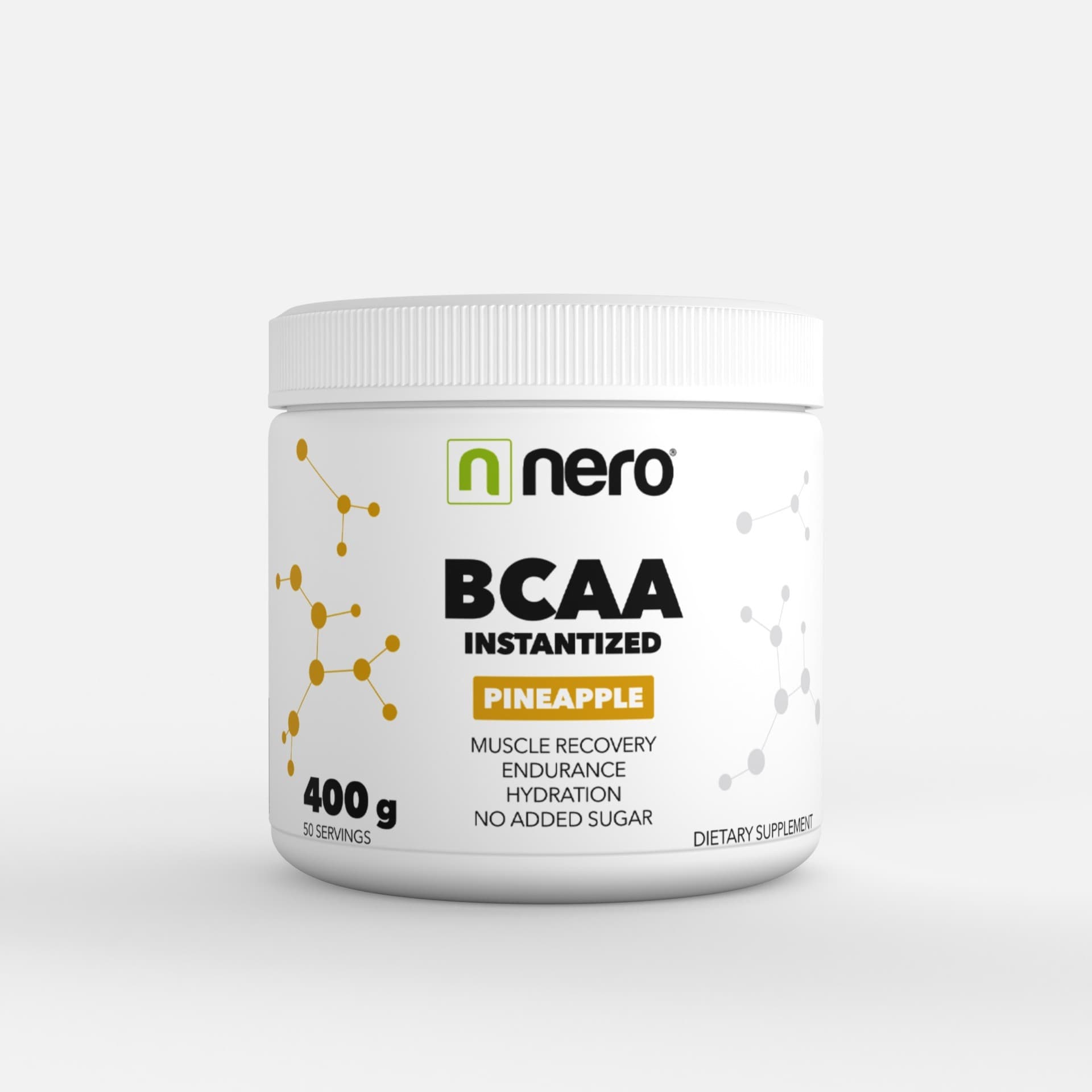 Instantní aminokyseliny Nero BCAA Ananas 400 g / 50 porcí