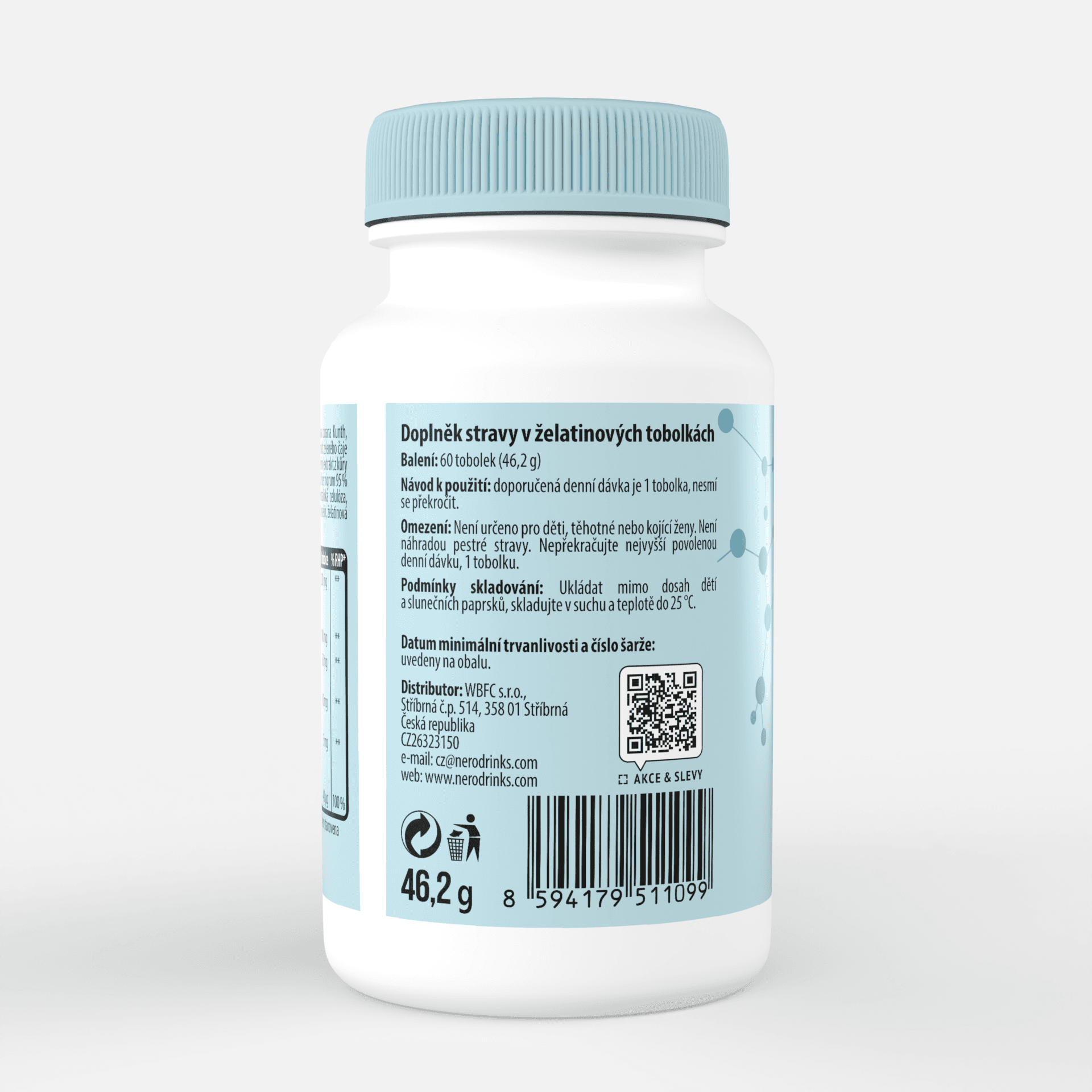 Účinný spalovač tuků pro ženy 40+ Nero FAT BURNER - 60 kapslí / na 2 měsíce - náhled 5