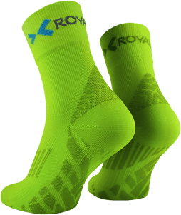 ROYAL BAY Sportovní ponožky High-cut 2.0 - Limetka/36-38