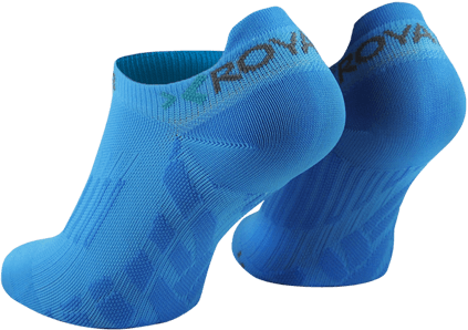 ROYAL BAY Sportovní ponožky No-show - Modrá neon/36-38