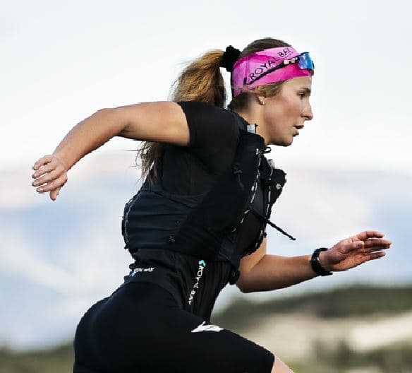 ROYAL BAY sportovní čelenka - Modrá neon - náhled 5