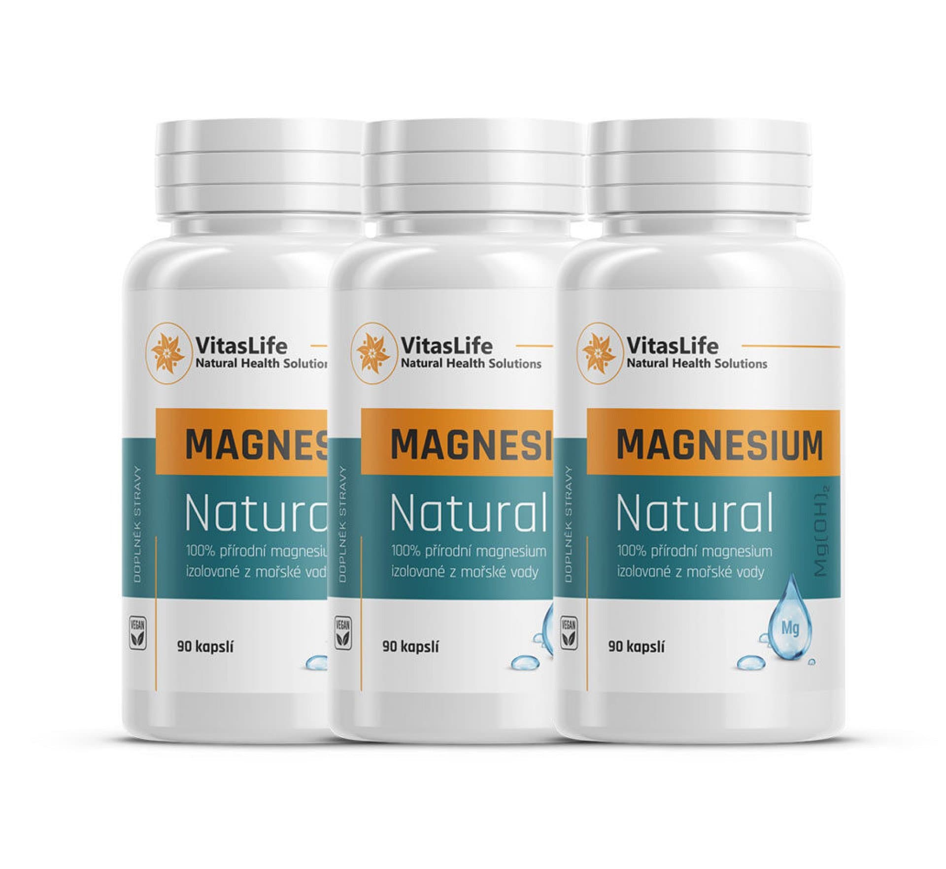 VitasLife Magnesium Natural 3x