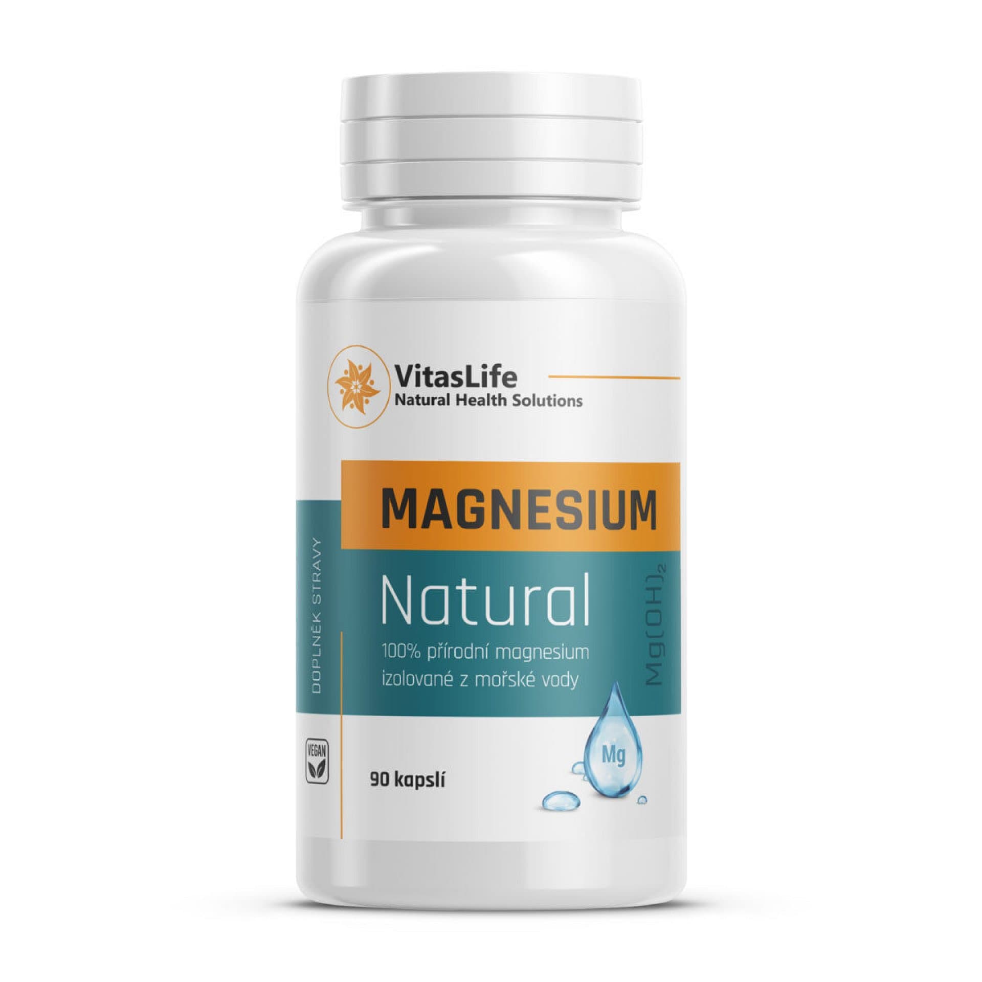 VitasLife Magnesium Natural – extra silné magnesium z moře