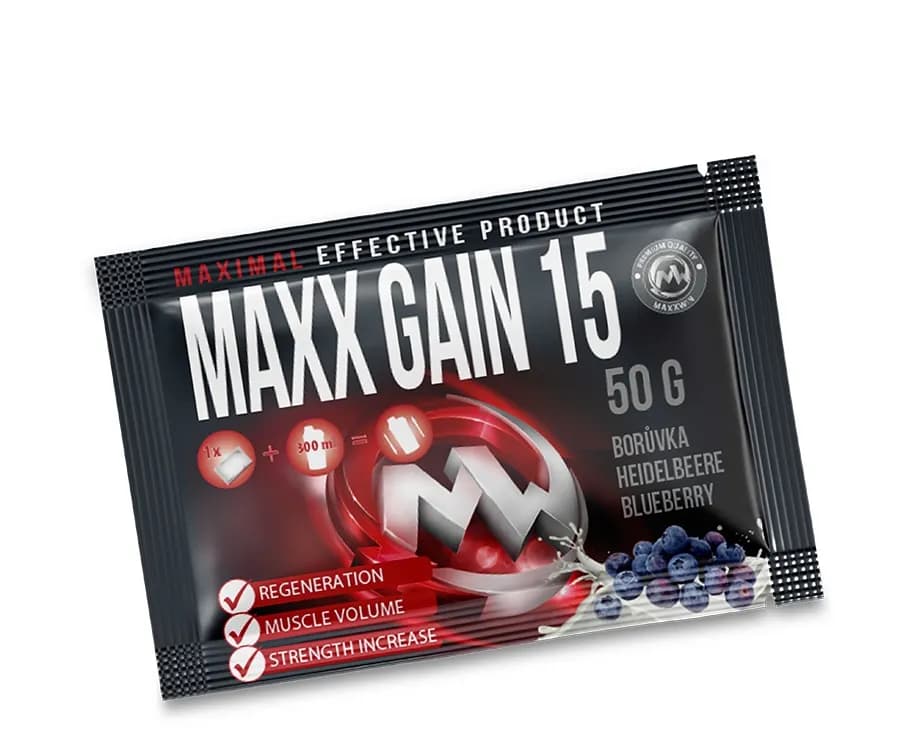 MAXXWIN MAXX GAIN 15 borůvka 50 g
