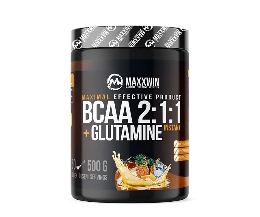MAXXWIN BCAA + GLUTAMINE ananas 500 g
