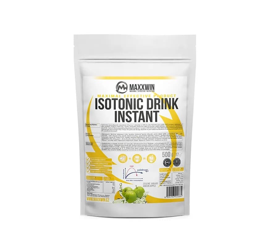 MAXXWIN ISOTONIC DRINK INSTANT zelené jablko 500 g