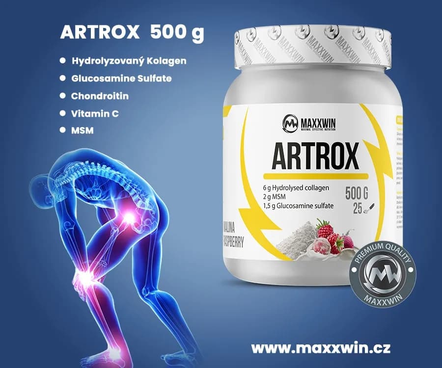 MAXXWIN ARTROX 500 G INSTANTNÍ malina 500 g - náhled 3
