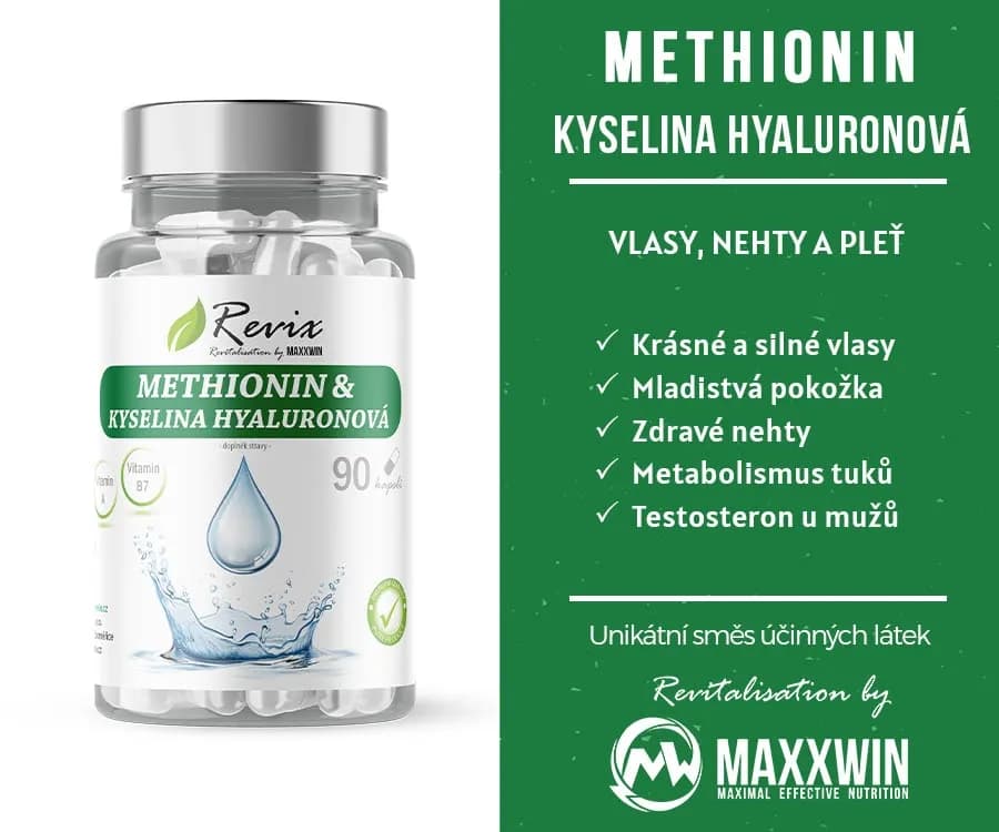REVIX METHIONIN + HYALURON 90 kapslí - náhled 3