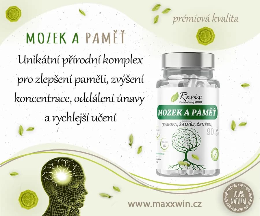 REVIX MOZEK A PAMĚŤ 90 kapslí - náhled 2