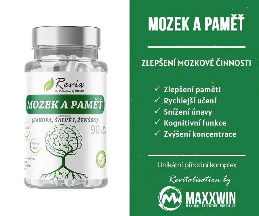 REVIX MOZEK A PAMĚŤ 90 kapslí - náhled 3