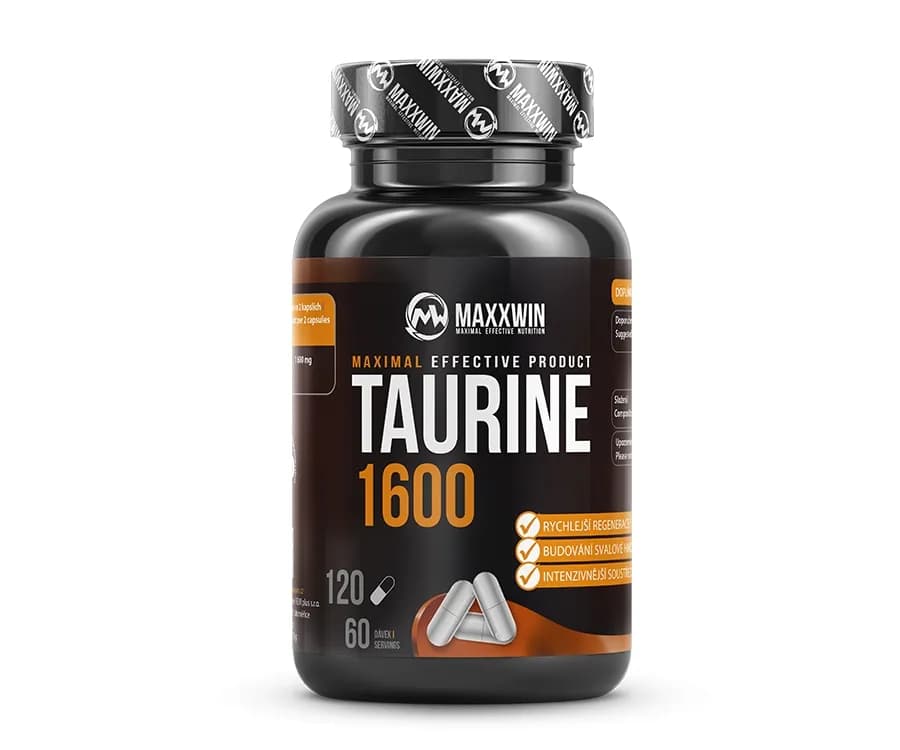MAXXWIN TAURINE 1600 120 kapslí