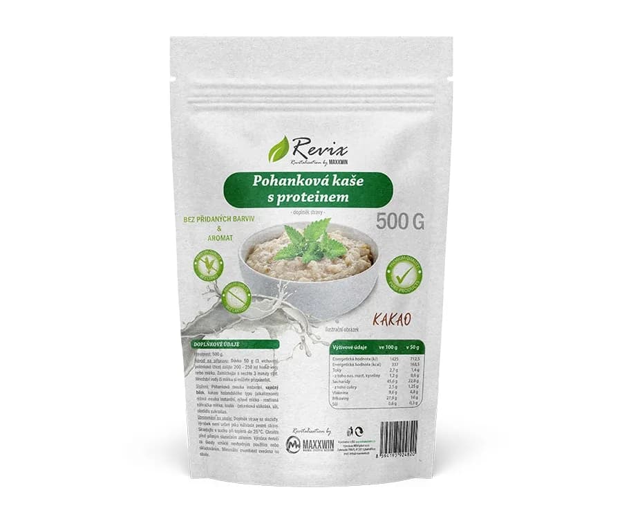 REVIX POHANKOVÁ KAŠE PROTEINOVÁ kakao 500 g