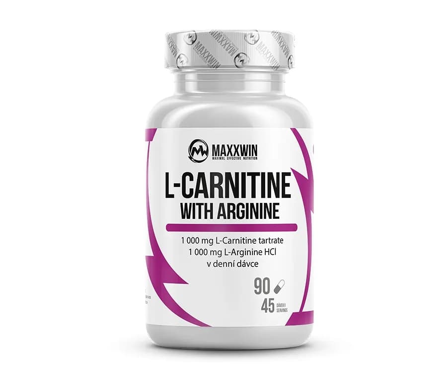 MAXXWIN L-CARNITINE ARGININE 90 kapslí