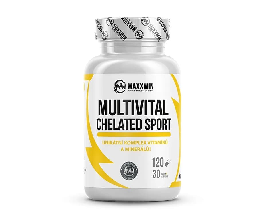 MAXXWIN MULTIVITAL CHELATED SPORT 120 kapslí