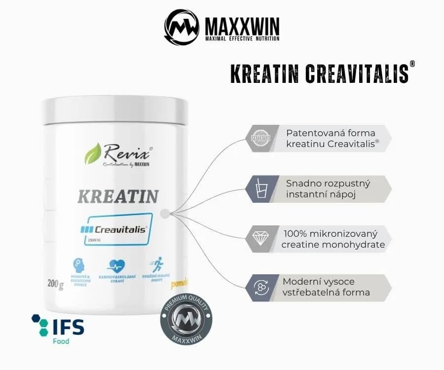 REVIX KREATIN CREAVITALIS višeň 200 g - náhled 2