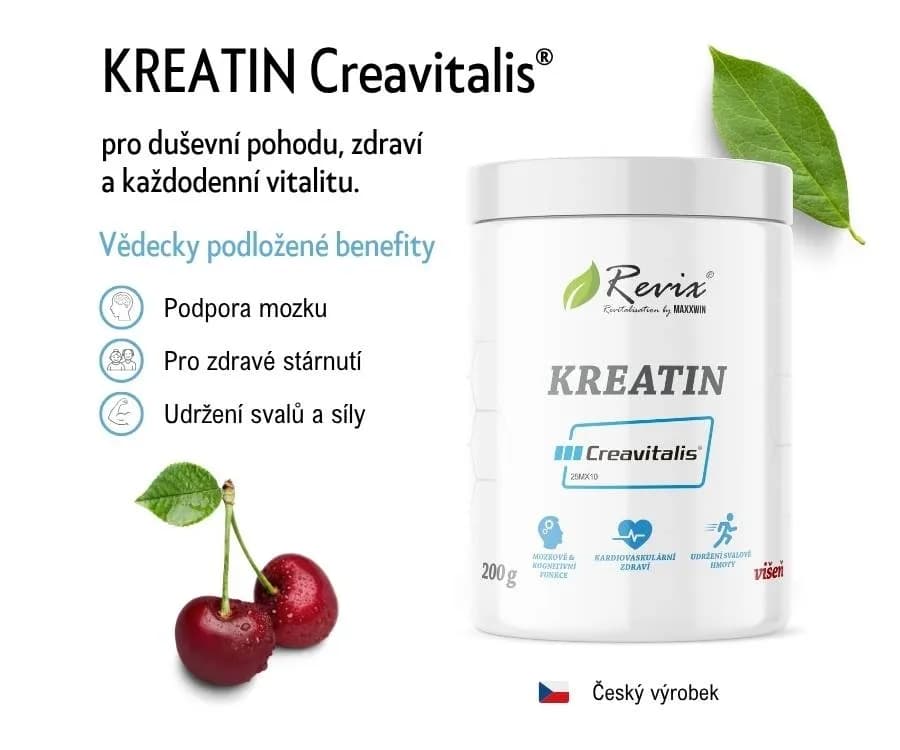 REVIX KREATIN CREAVITALIS višeň 200 g - náhled 3