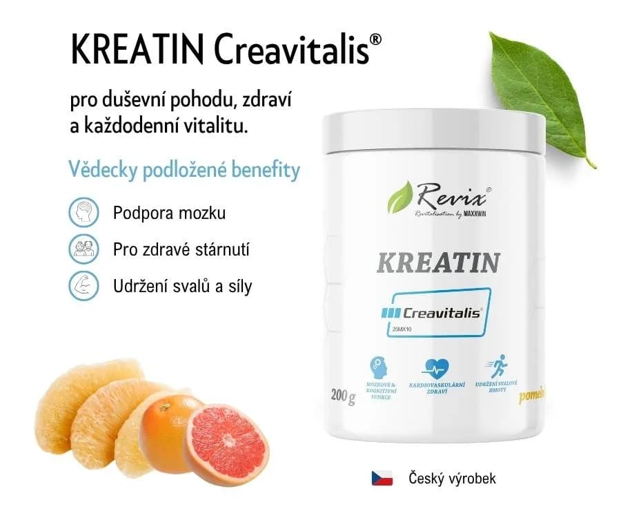 REVIX KREATIN CREAVITALIS pomelo/grep 200 g - náhled 3