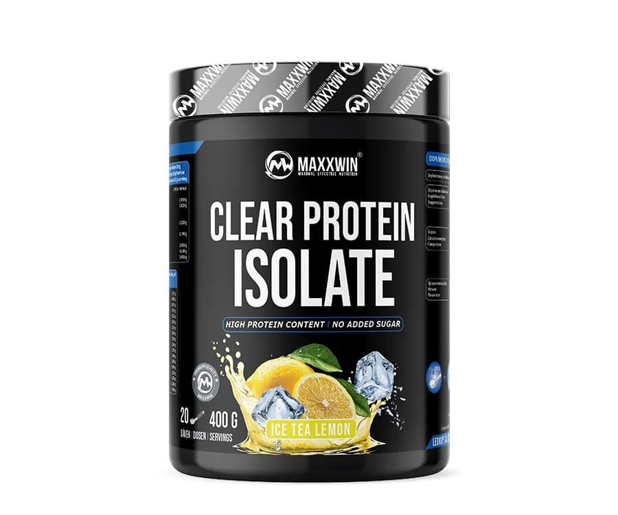 MAXXWIN CLEAR PROTEIN ISOLATE ledový čaj citrón 400 g