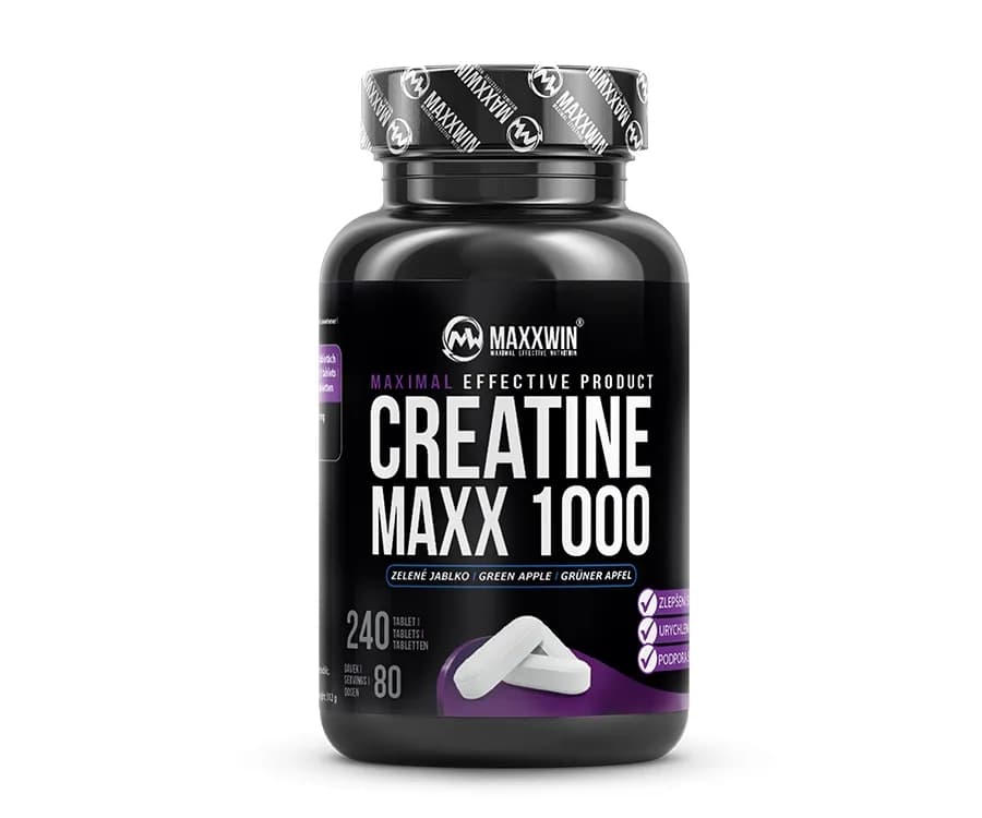 MAXXWIN CREATINE MAXX 1000 zelené jablko 240 tablet