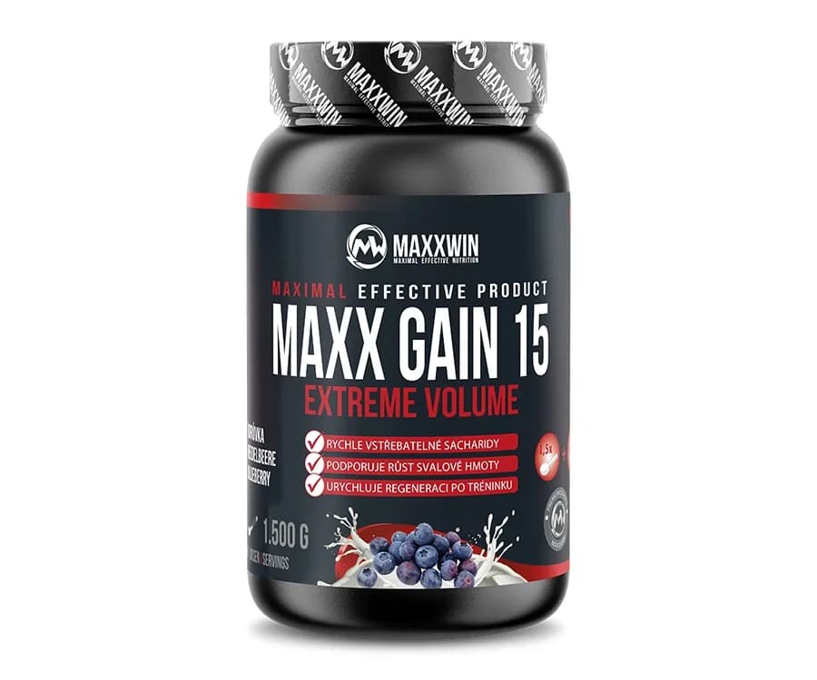 MAXXWIN MAXX GAIN 15 borůvka 1500 g