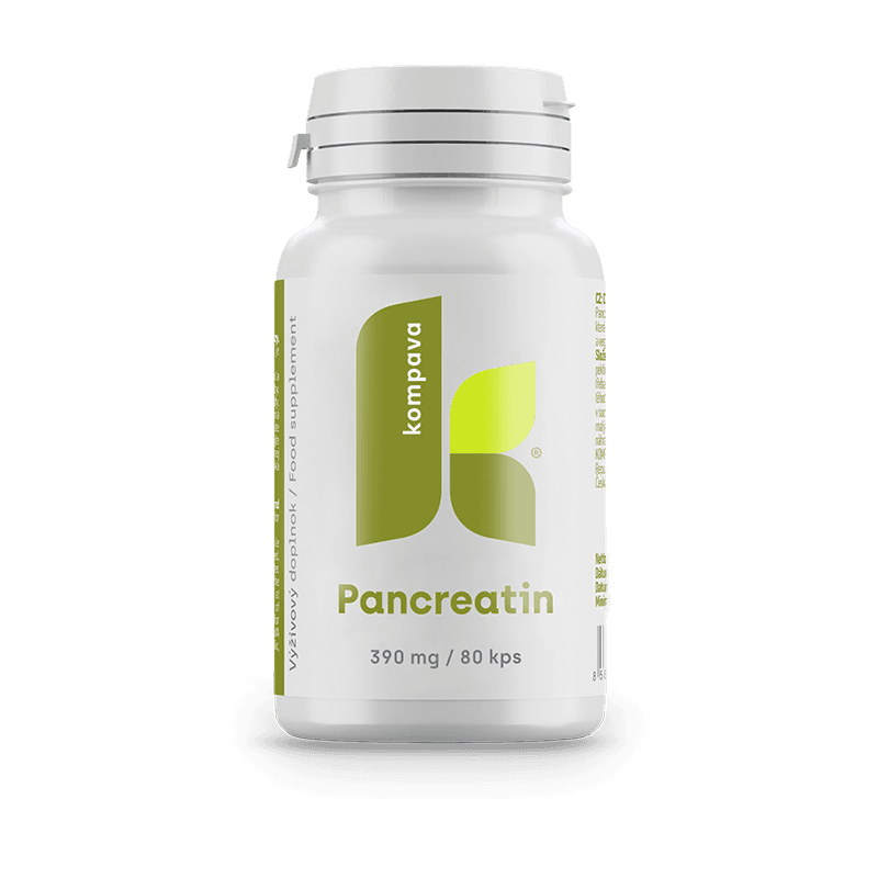 Kompava Pancreatin 390 mg/80 kps