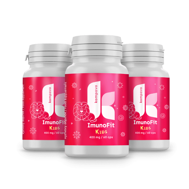 Kompava ImunoFit Kids 400mg / 60 kps - náhled 2