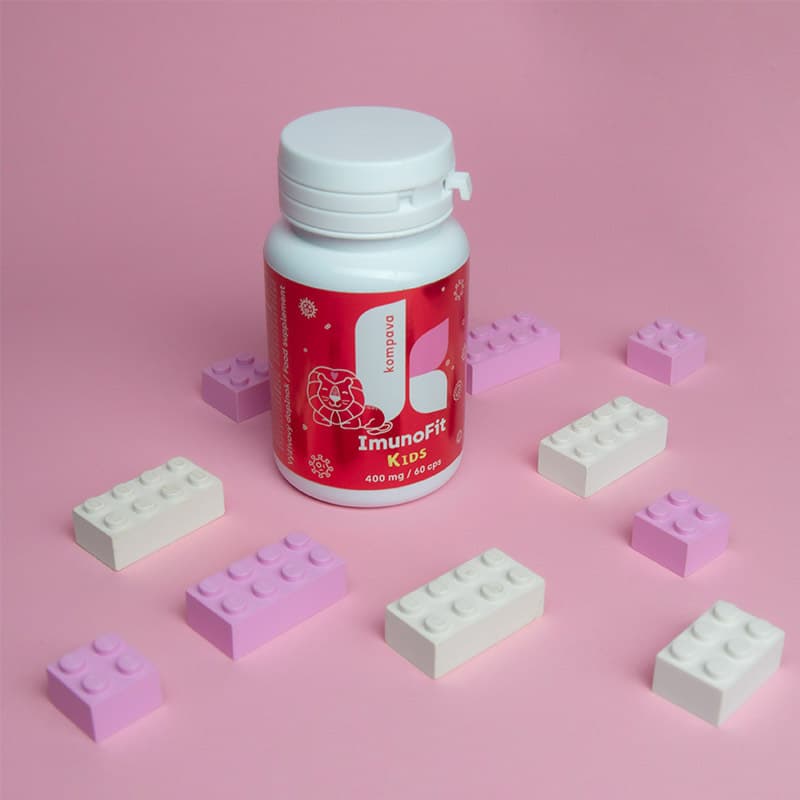 Kompava ImunoFit Kids 400mg / 60 kps - náhled 3