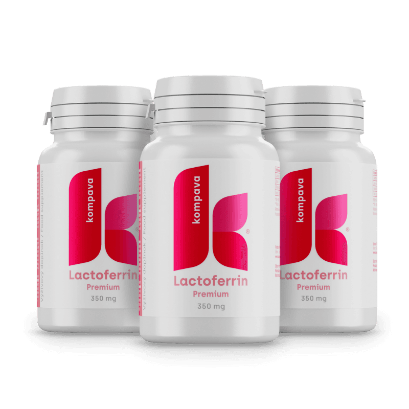 Kompava Premium Lactoferrin 350 mg/30 kps - náhled 2