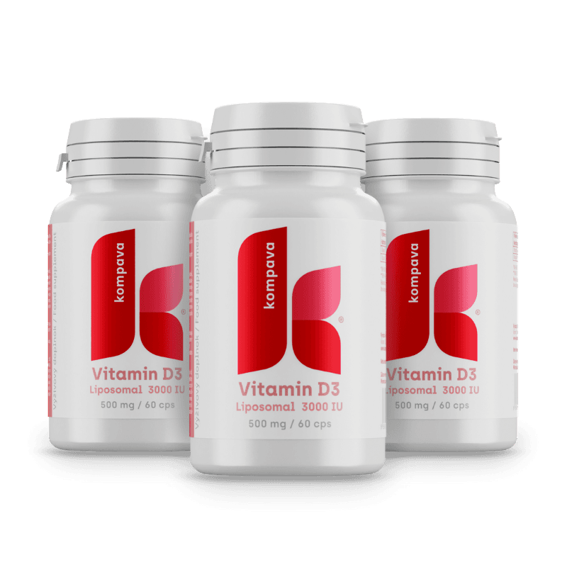 Kompava Vitamin D3 500 mg - náhled 2
