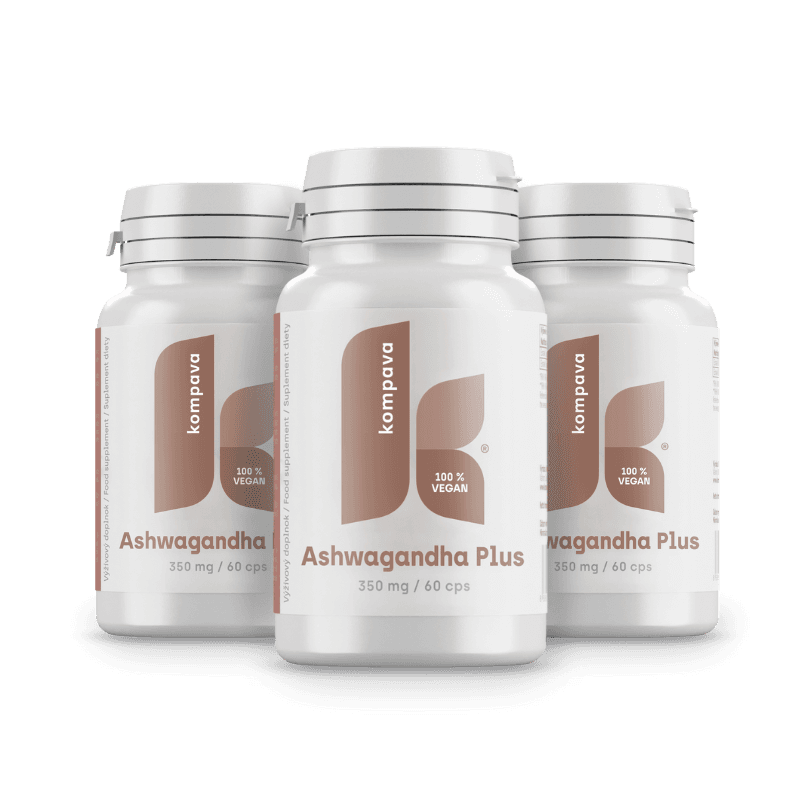 Kompava Ashwagandha Plus - 350mg/60kps - náhled 2