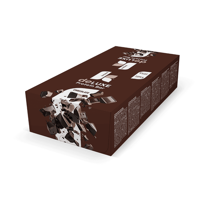 Kompava Protein Bar DeLuxe 1 ks, čokoláda - náhled 2