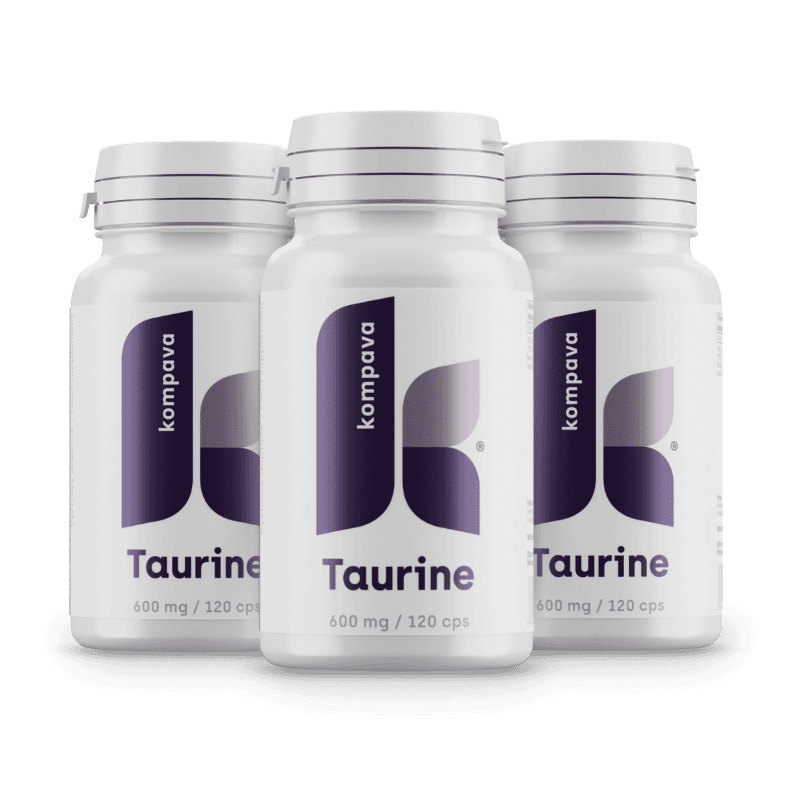Kompava Taurin 600 mg/120 kps - náhled 2