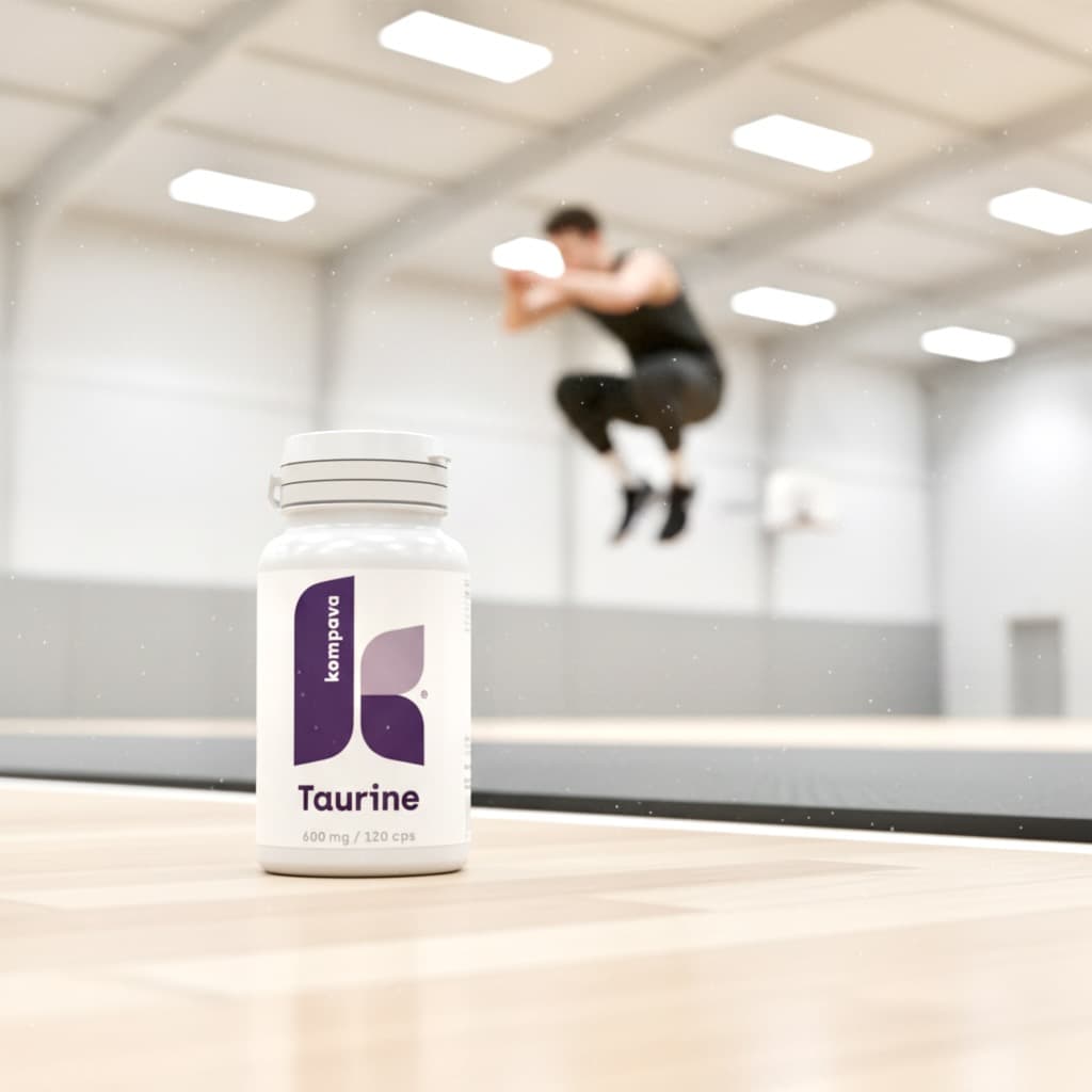 Kompava Taurin 600 mg/120 kps - náhled 4
