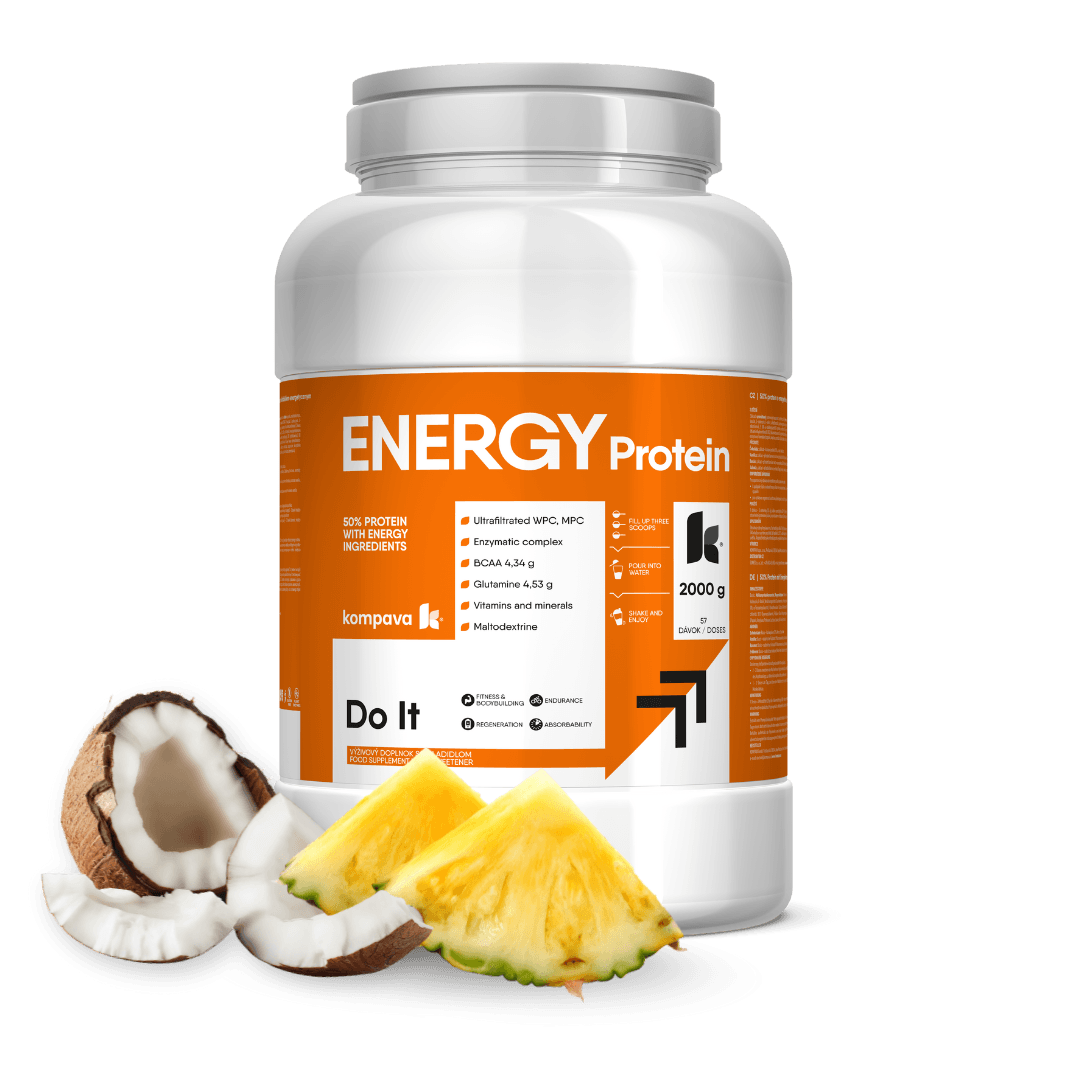 Kompava ENERGY Protein 2000g ananás/kokos