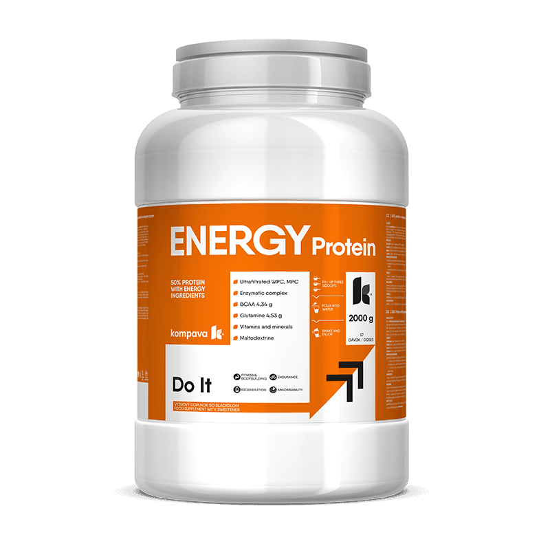 Kompava ENERGY Protein 2000g ananás/kokos - náhled 2