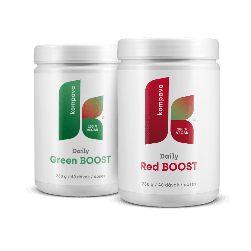 Kompava Daily Green BOOST 280 g/40 dávek, zelený čaj s jablkem - náhled 5