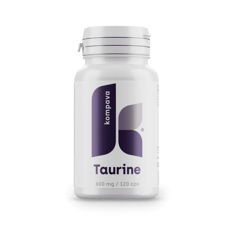 Kompava Taurin 600 mg/120 kps