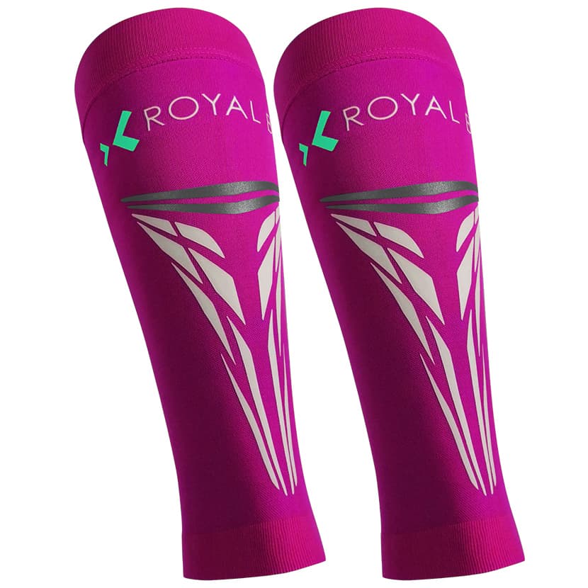 ROYAL BAY Extreme Race - Kompresní lýtkové návleky - Růžová/S