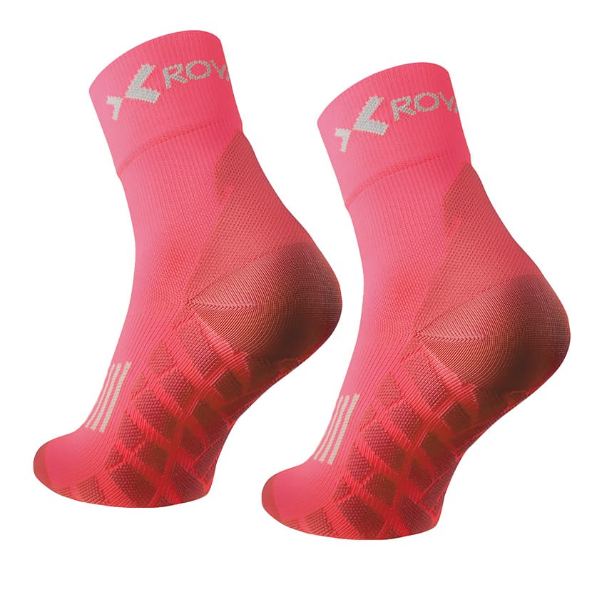 ROYAL BAY Sportovní ponožky HIGH-CUT - Lososová/36-38